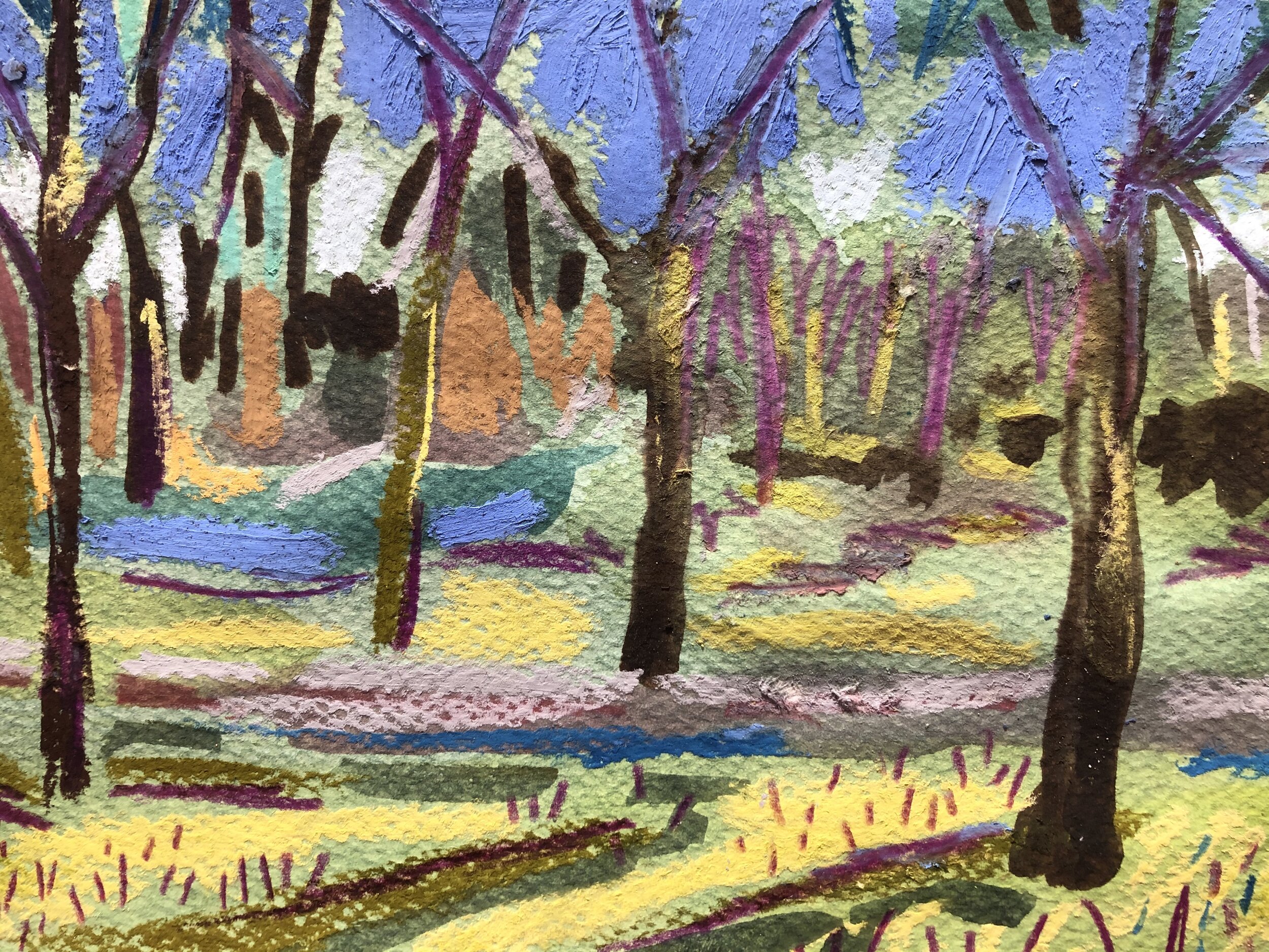 WINTER IN HYDE PARK NO7