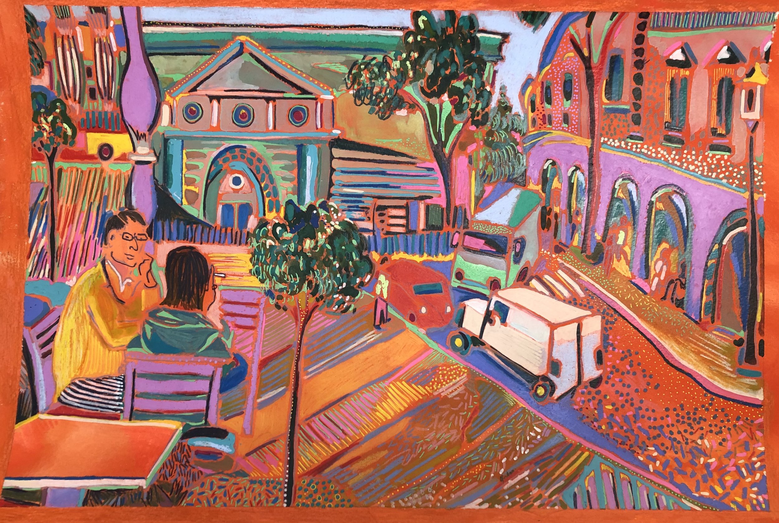 VIEW OF THE NATIONAL PORTRAIT GALLERY
