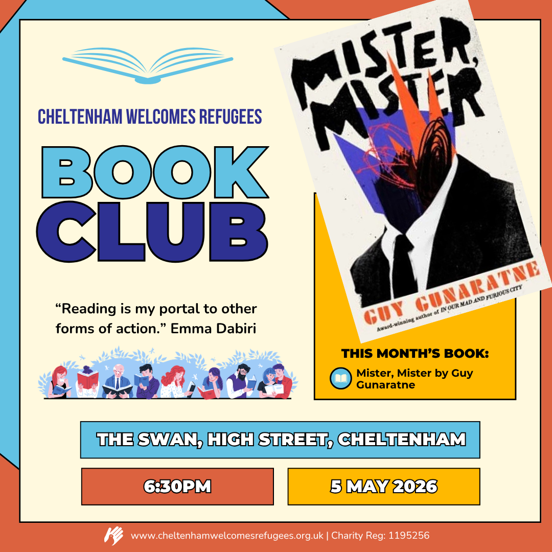 CWR Book Club - Mister, Mister by Guy Gunaratne