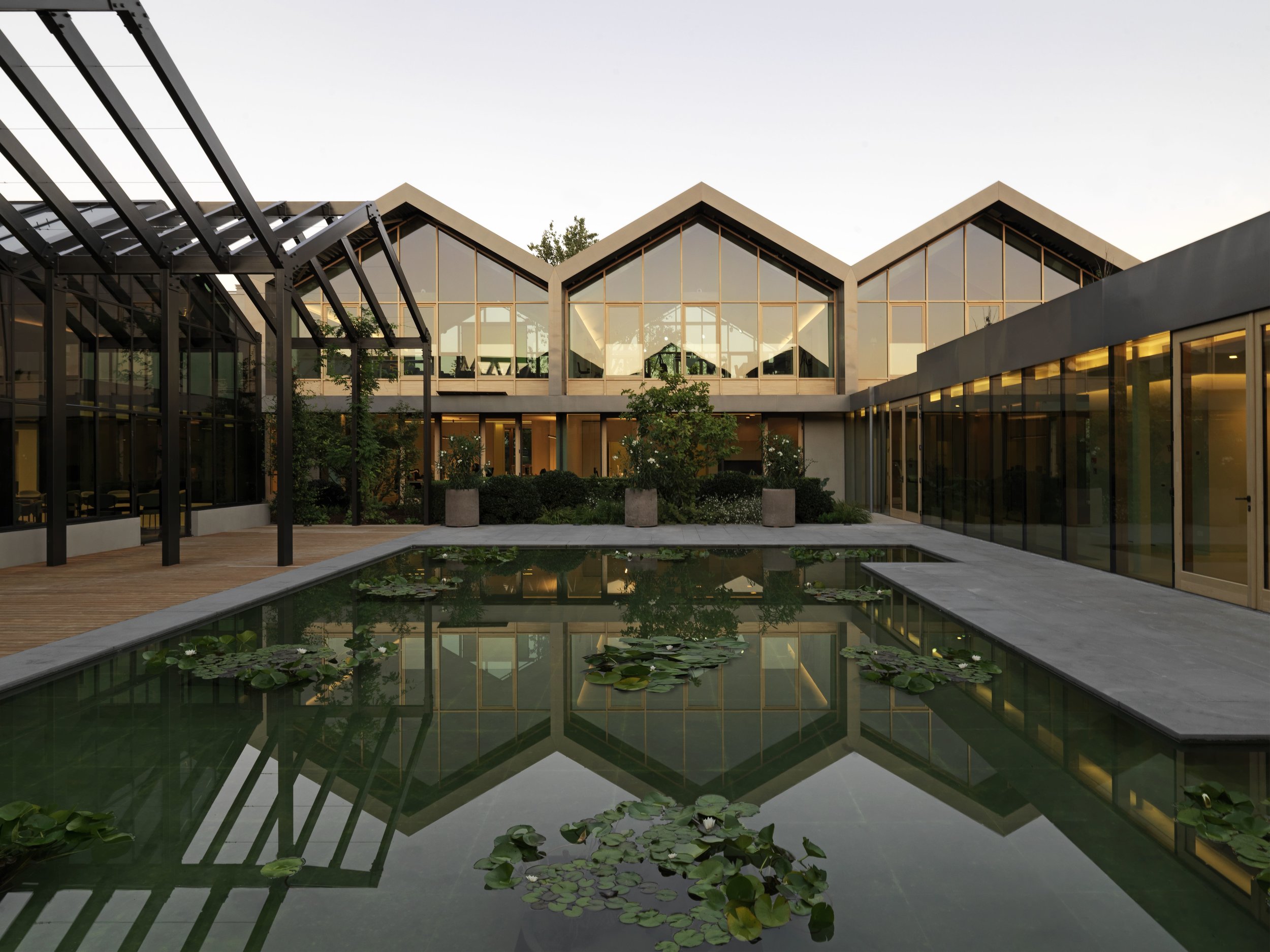 2.Davines Village_External view waterlilies court1.jpg