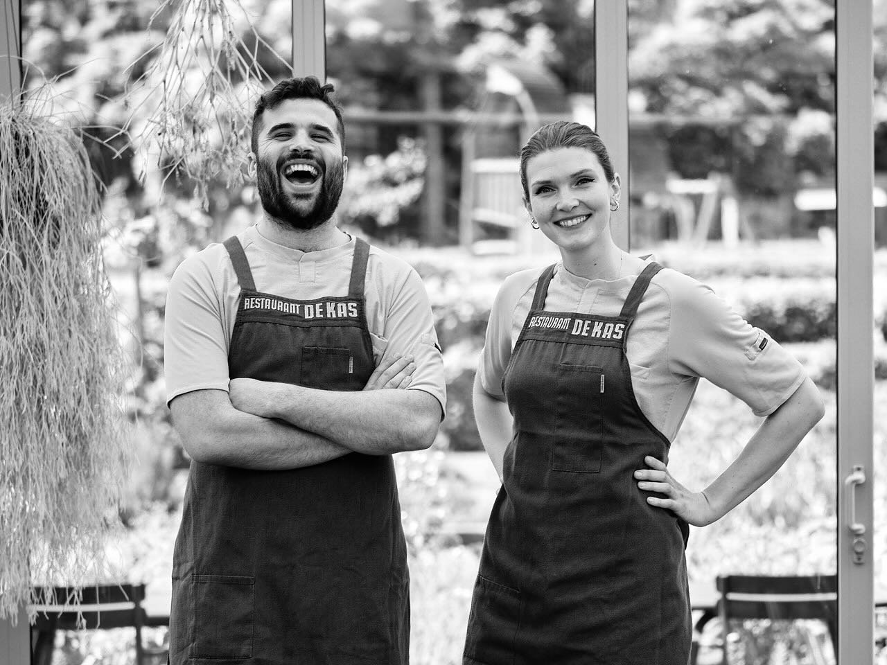 Say hello to our talented head chefs, @bramdk &amp; @savannahhagendijk_! They&rsquo;re always buzzing whether they&rsquo;re cooking up delicious dishes or hitting the trails for a run, swim, or bike ride. Swing by the kitchen tonight and give them a 