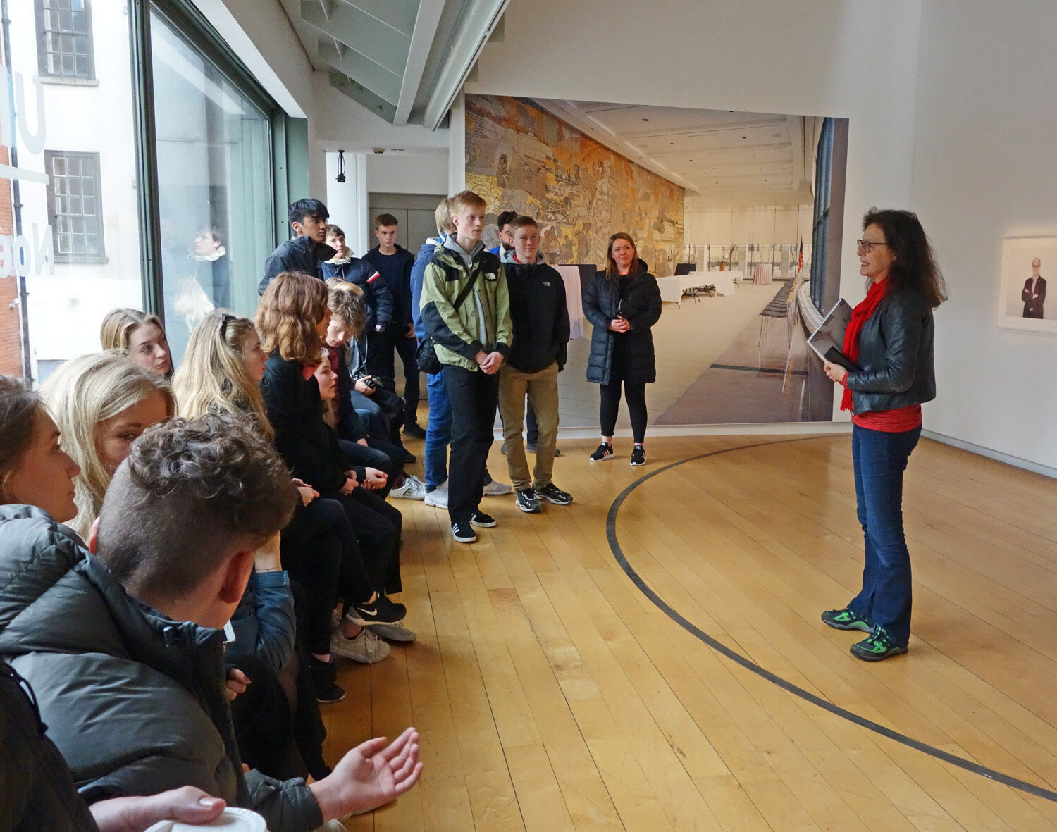  Curator Tanya Kiang gives a tour of the exhibition ‘Union’ 