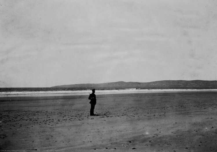 Banna Strand, Kerry after arrest of Roger Casement_courtesy_Irish.Military.Archive.CD_45.2.14a.ca.jpg