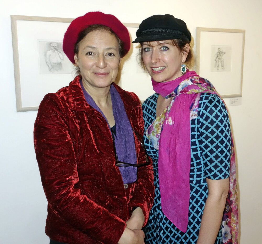  Gallery of Photography Curator Tanya Kiang and Artist Carlotta Hester  