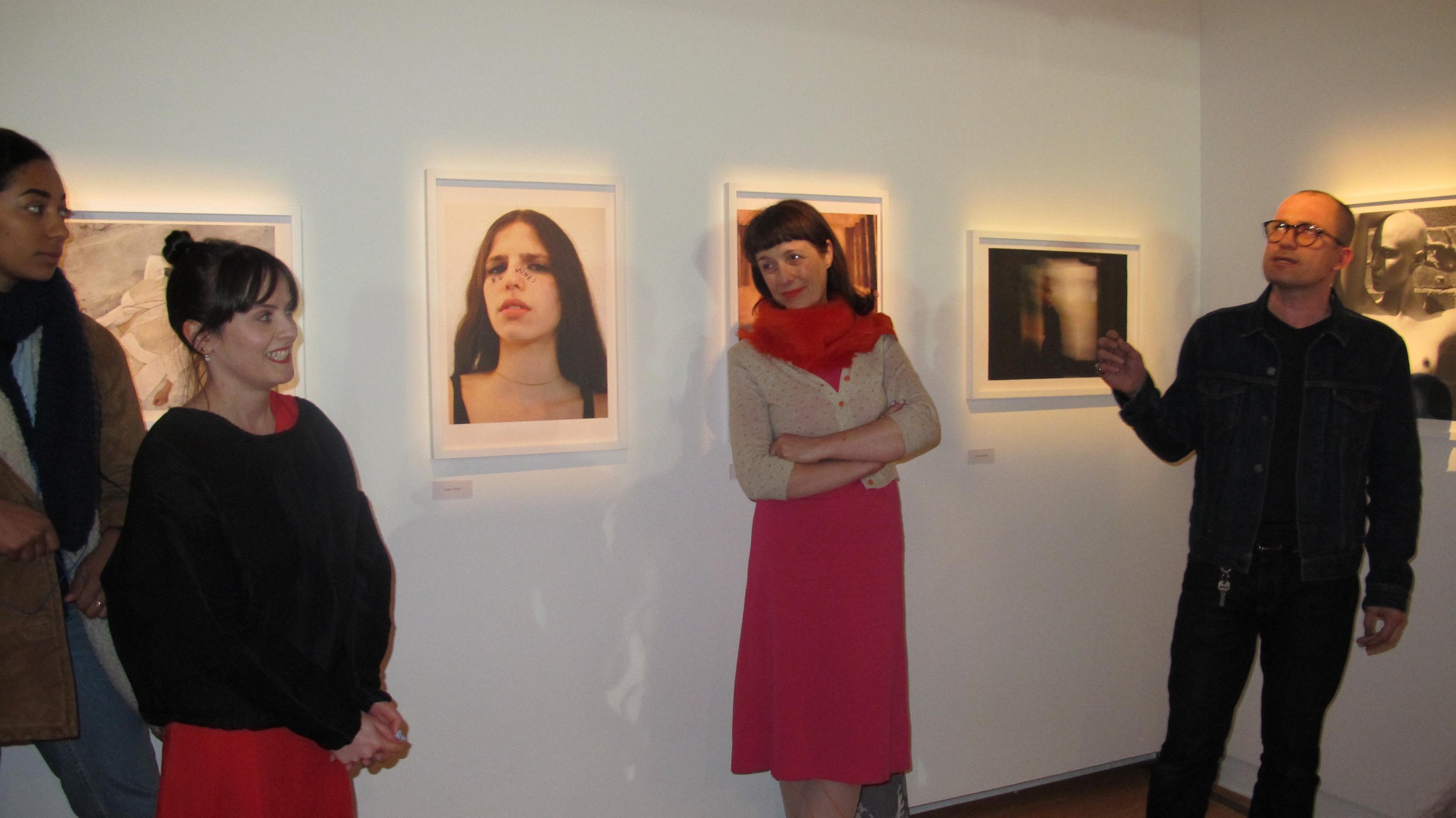 Curators Darragh Shanahan &amp; Aisling Farinella talking on the exhibition 