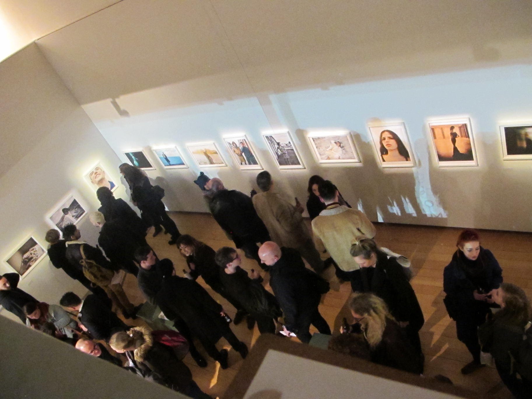  The launch of the exhibition at the Gallery of Photography 