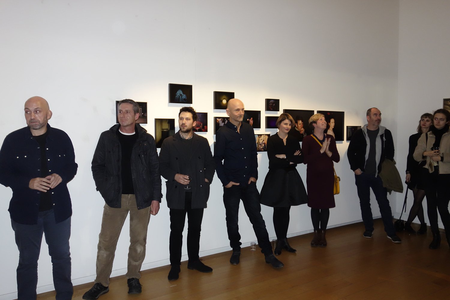  The Solas Artists at the exhibition  