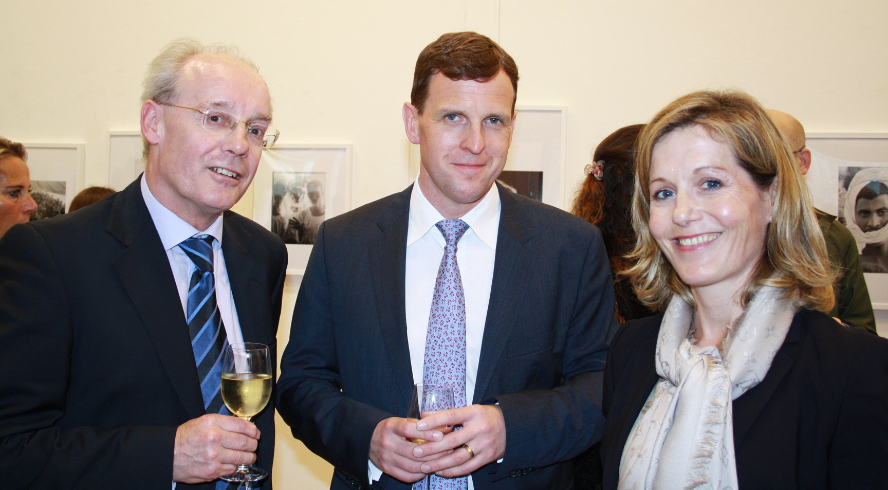  Duncan Grehan, Stephen Glasspool &amp; Swiss Ambassador Marie Claude Meylan 
