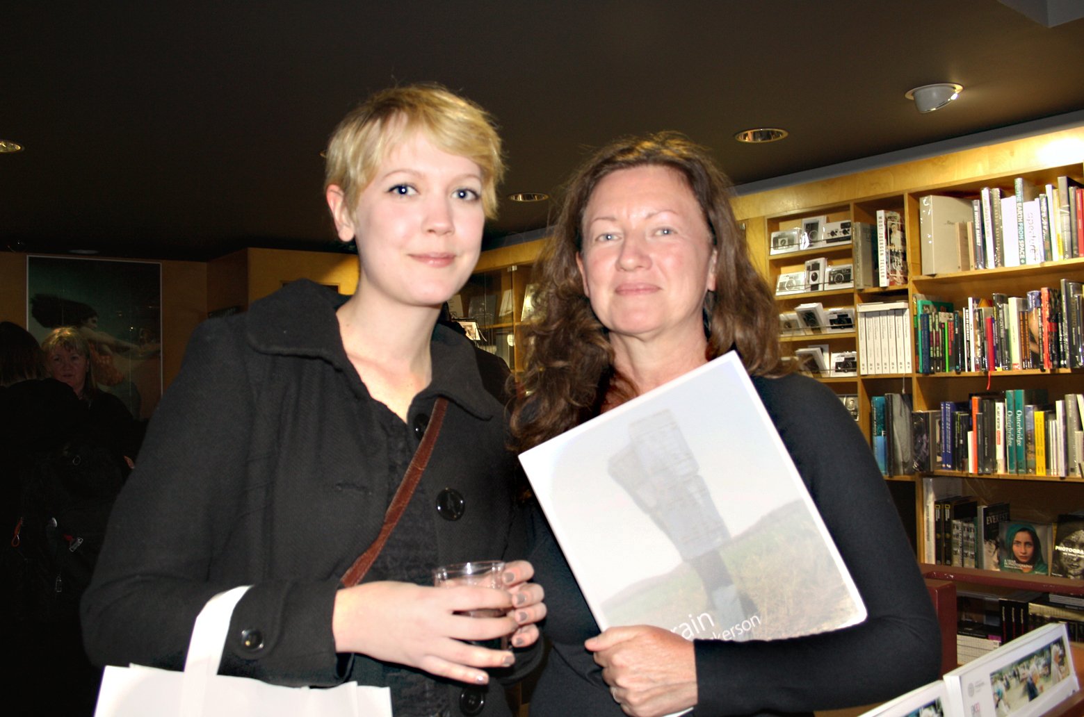 Photographer Jackie Nickerson with her book 'Terrain'