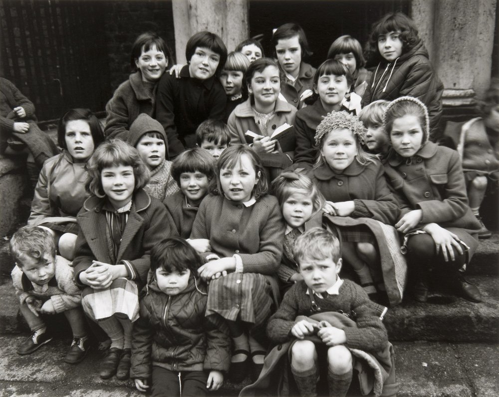  School Children on Henrietta Street, Dublin 1966 © Evelyn Hofer 