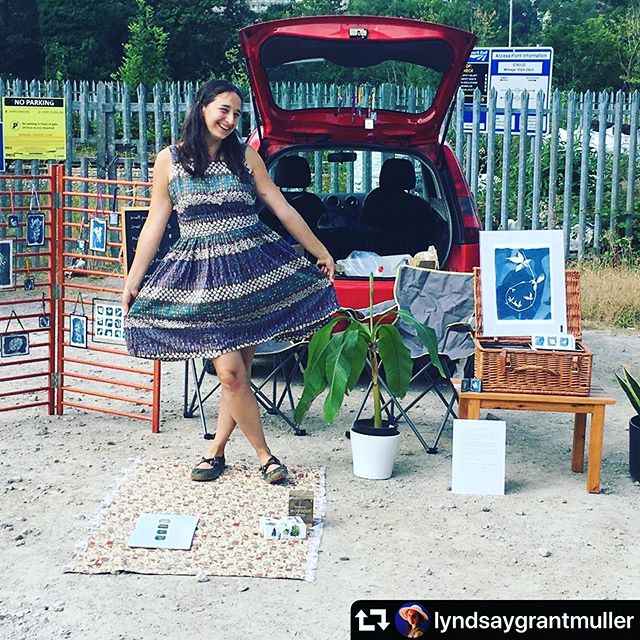 Glorious sunshine, dub sound system, teddy bear dens and Disco Nature fun! 
See you all for Sunday fun at the Brunel Good She&rsquo;s.
#strouddubclub #stroud #familyfun 
#repost @lyndsaygrantmuller
・・・
Come visit or make a print at the Brunel Goods S