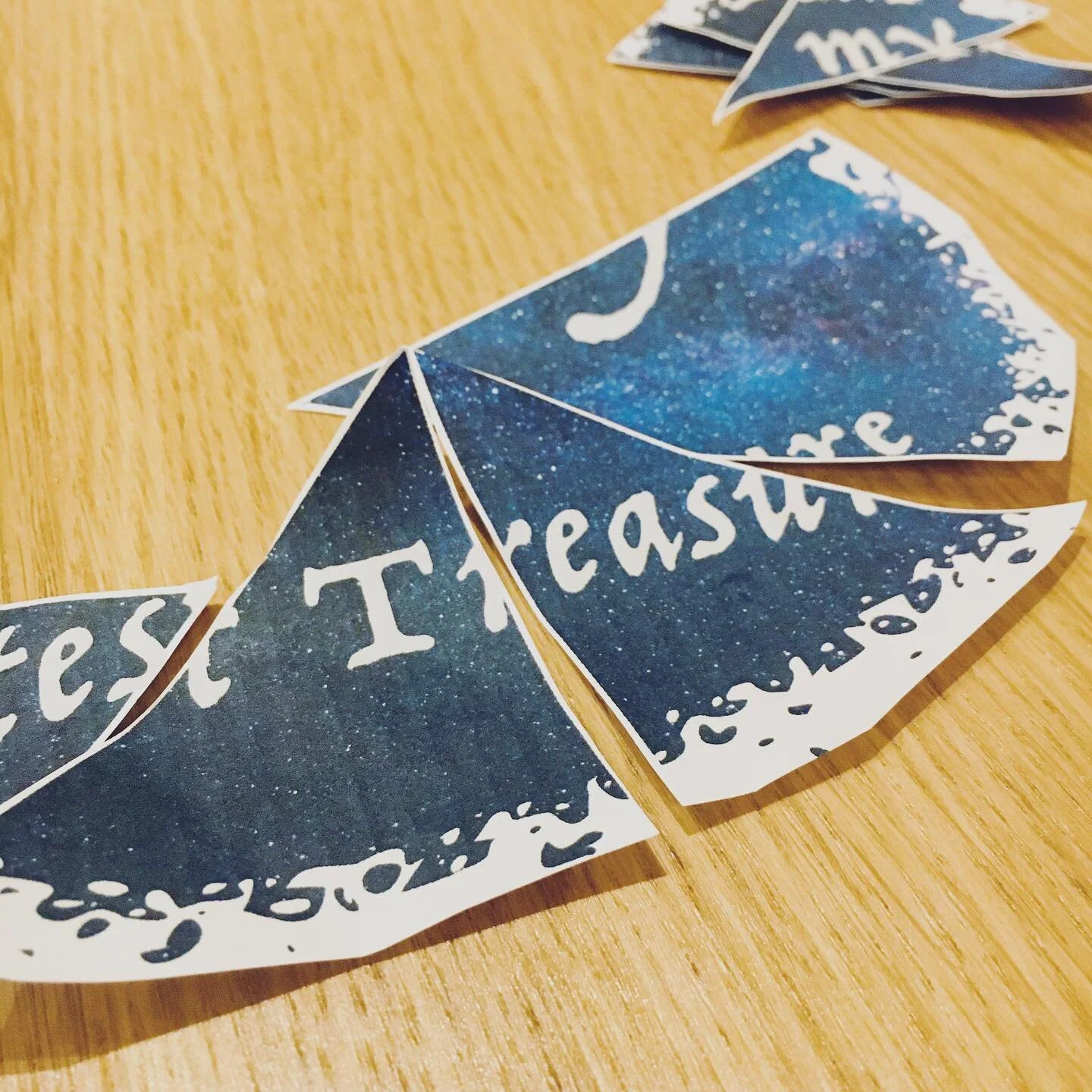 Cannot get over how cute our #starcrossed constellation puzzle turned out 🪐💫⭐️🌚🌝

You can download your own with our Star-Crossed Treasure Hunt, now available in our shop. 50% of the proceeds of each sale will be going to @mindcharity to help sup