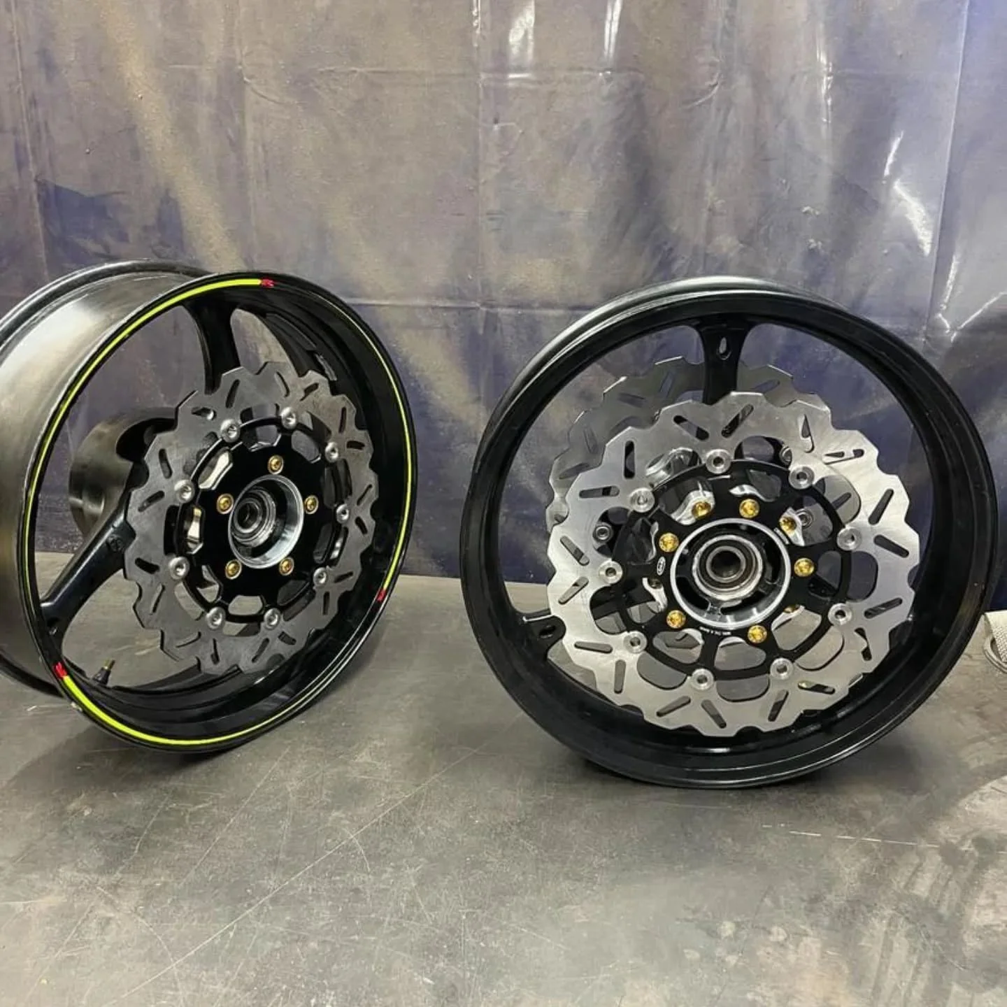 GSX-R ABS Wheel Swap Kits are now available!
☆
The kits are all live on the website with plenty of options to choose from to help get you setup. 
☆
I have priced them as low as I possibly can to get you everything you need to get some 17s on your bik