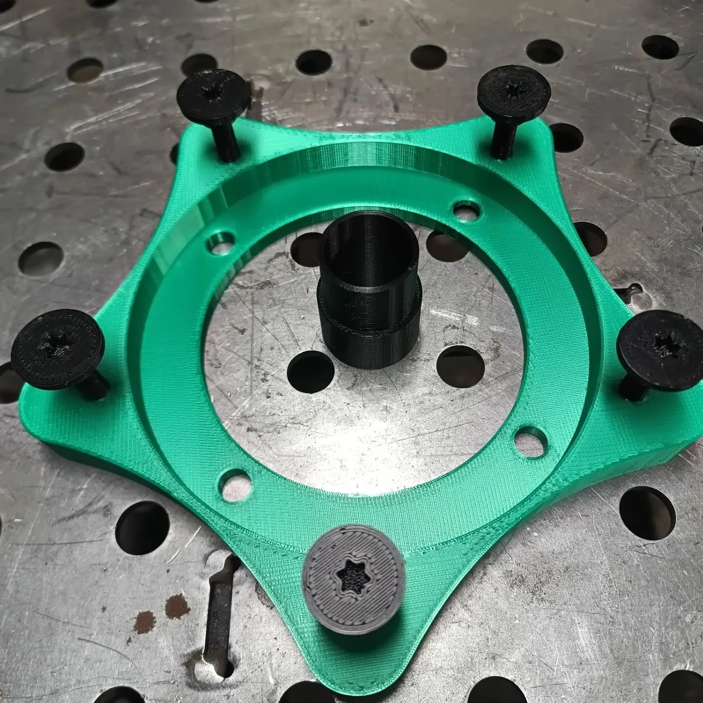 I had to make some revisions on the ZX-14 prototype parts. Custom hardware, a recess, and a corrected axle spacer length. All of 10 hours worth of printing, but this is going to ensure these kits are perfect and ready to rock!
I'm really falling in l