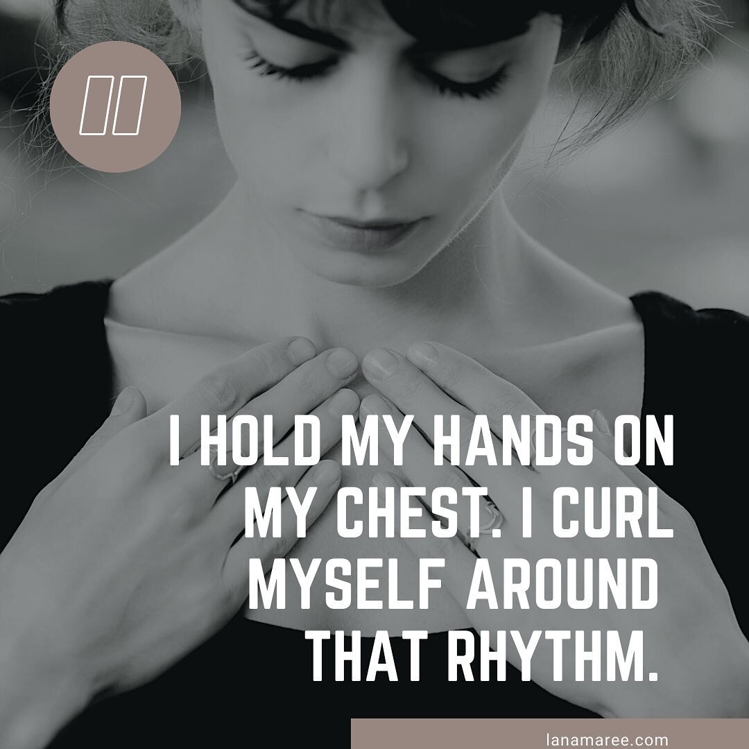 The I Am Breath. I invite you to place your hands on your chest. Now breathe deeply into your belly and all the way down and filling your lungs up expand your chest out.  Mentally chant &ldquo;I&rdquo; on the inhale and &ldquo;Am&rdquo; on the exhale