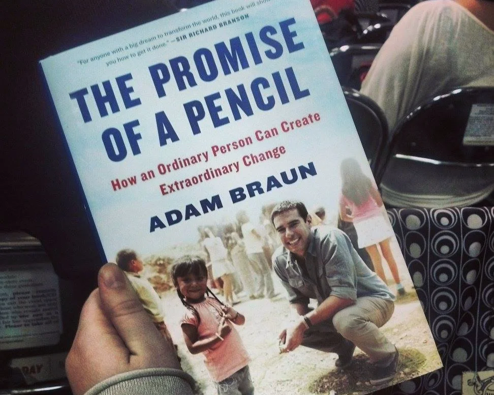 Education, Philanthropy and Traveling in one book