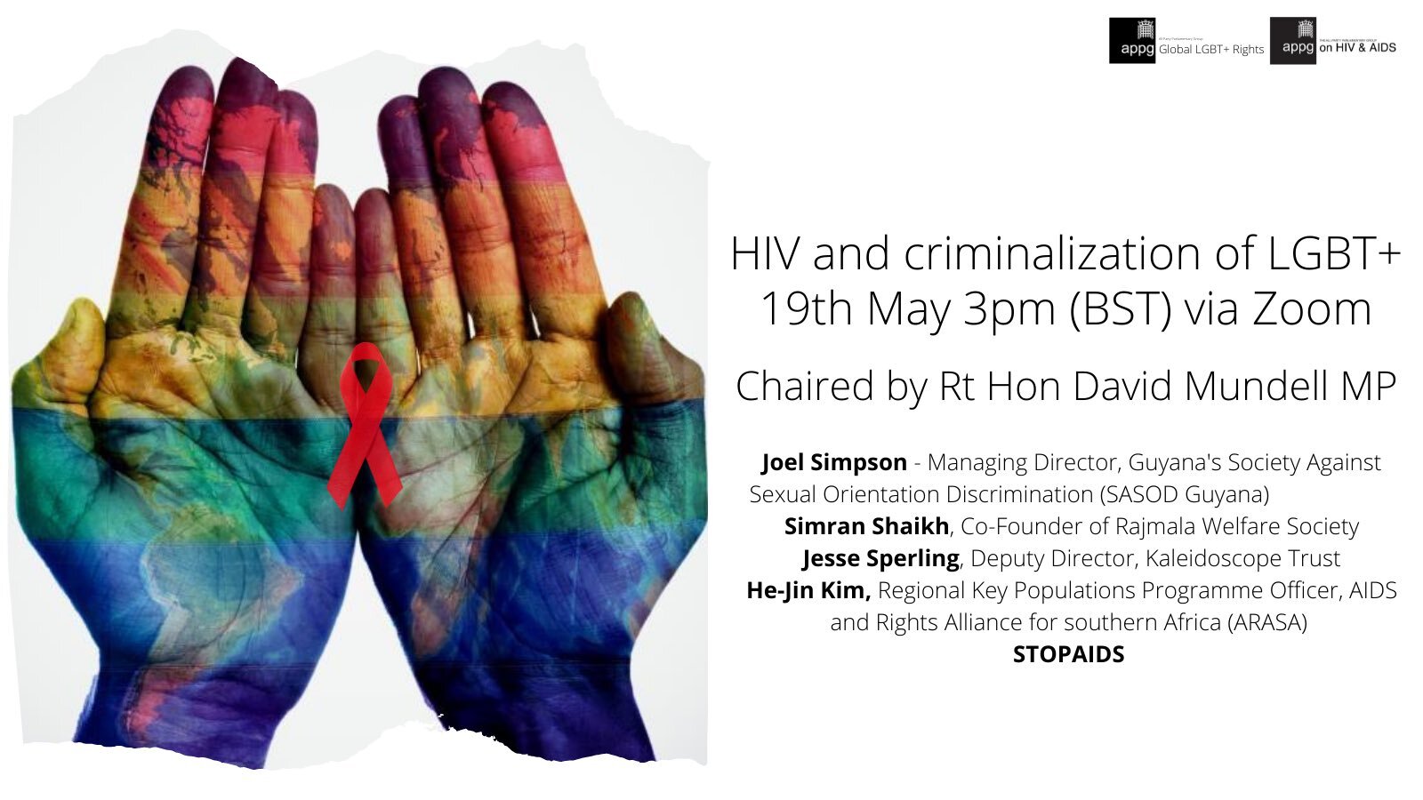 HIV and the criminalisation of LGBT+ communities