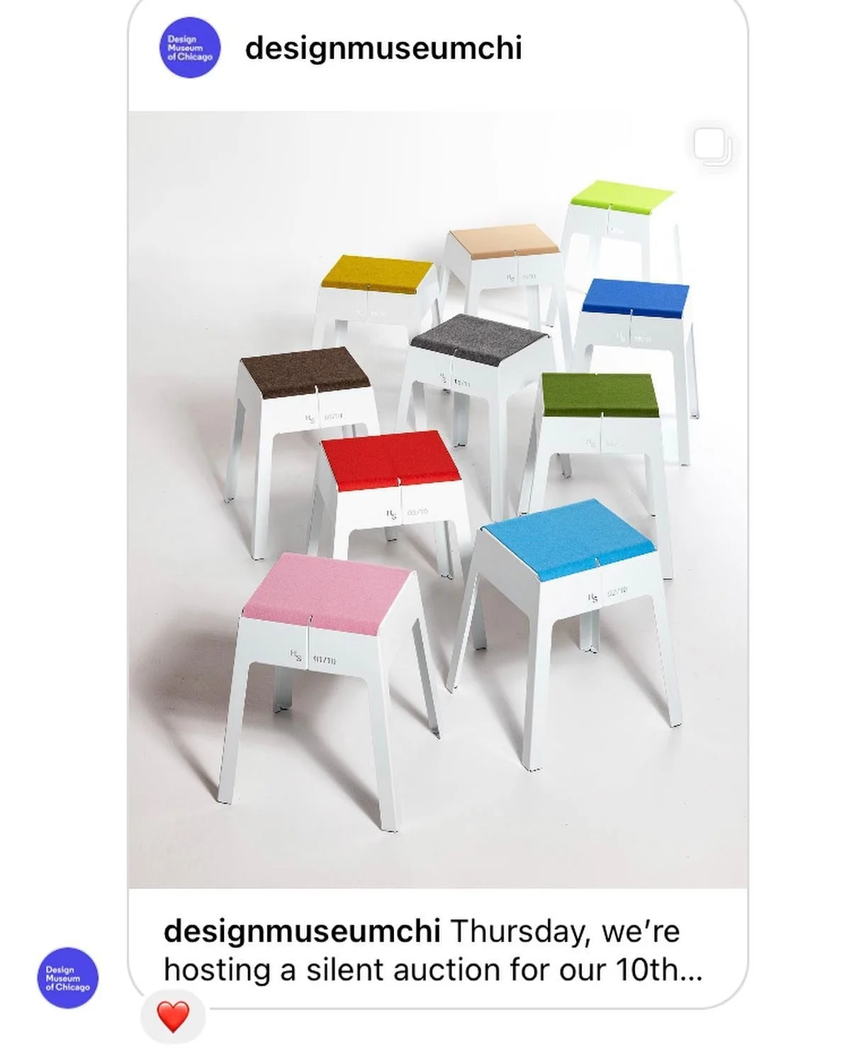 X Design Museum Chicago
-
Custom-made numbered editions for their 10th Anniversary Celebration and Fundraise! Developed with our friends at Substance Collective.
-
Visit @designmuseumchi to bid and win 👍
-
Also @orangeskinllc Chicago and in Design V