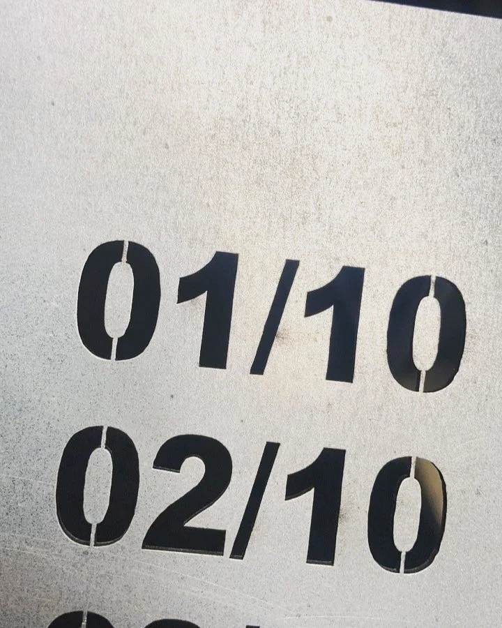 makes customization quick and easy.
-
Commissioned for a museum of design is a set of 10 one-of-a-kind pieces. In-process sample cuts test the precision of the graphics, and full sample pieces vet the products before production.
-
Come see us @ @oran
