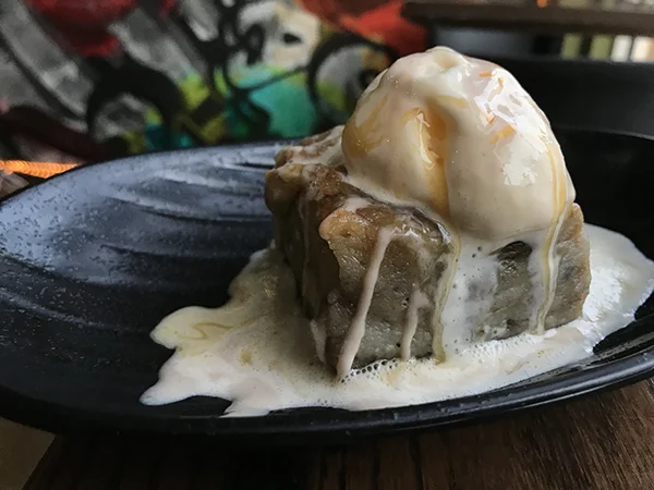 Classic Bread Pudding a la mode