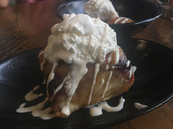Apricot Cherry Bread Pudding