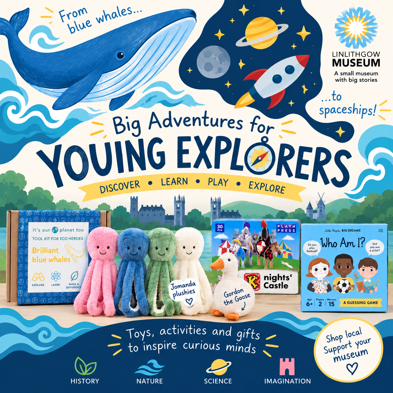 From Blue Whales to Spaceships: Meet Our Young Explorers Range