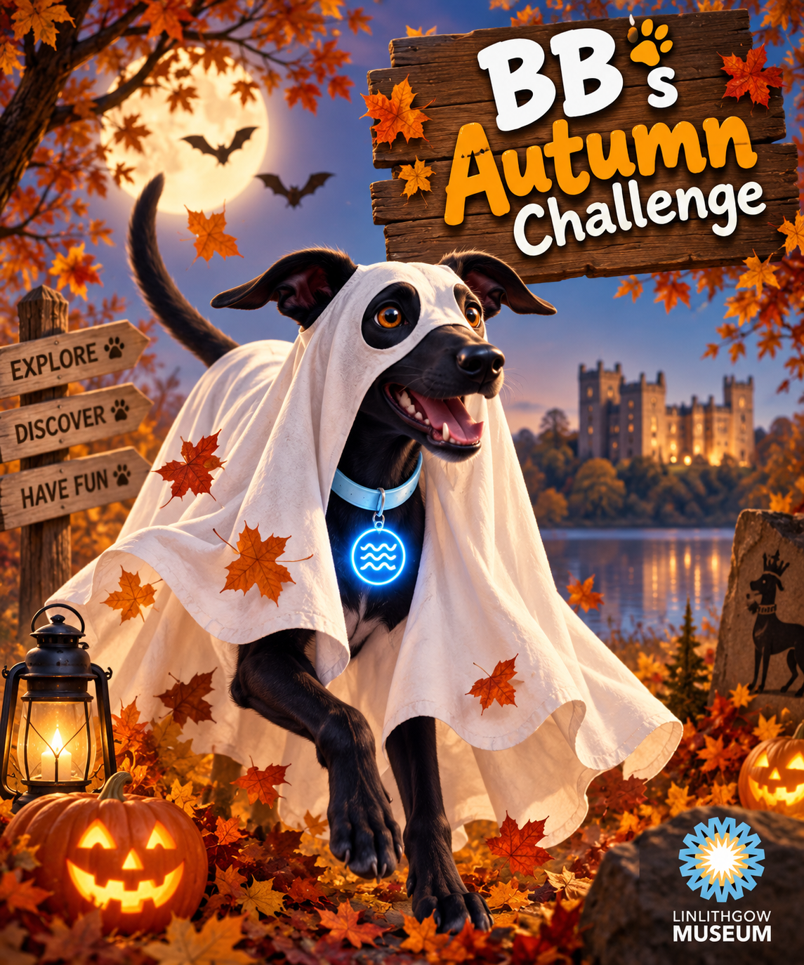 BB's Autumn Explorer Challenge to help children explore the museum in a fun way