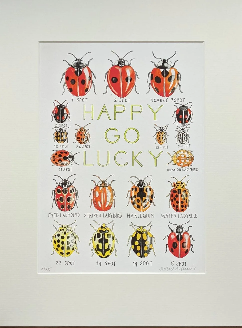 Happy Go Lucky (Giclee Print edition)