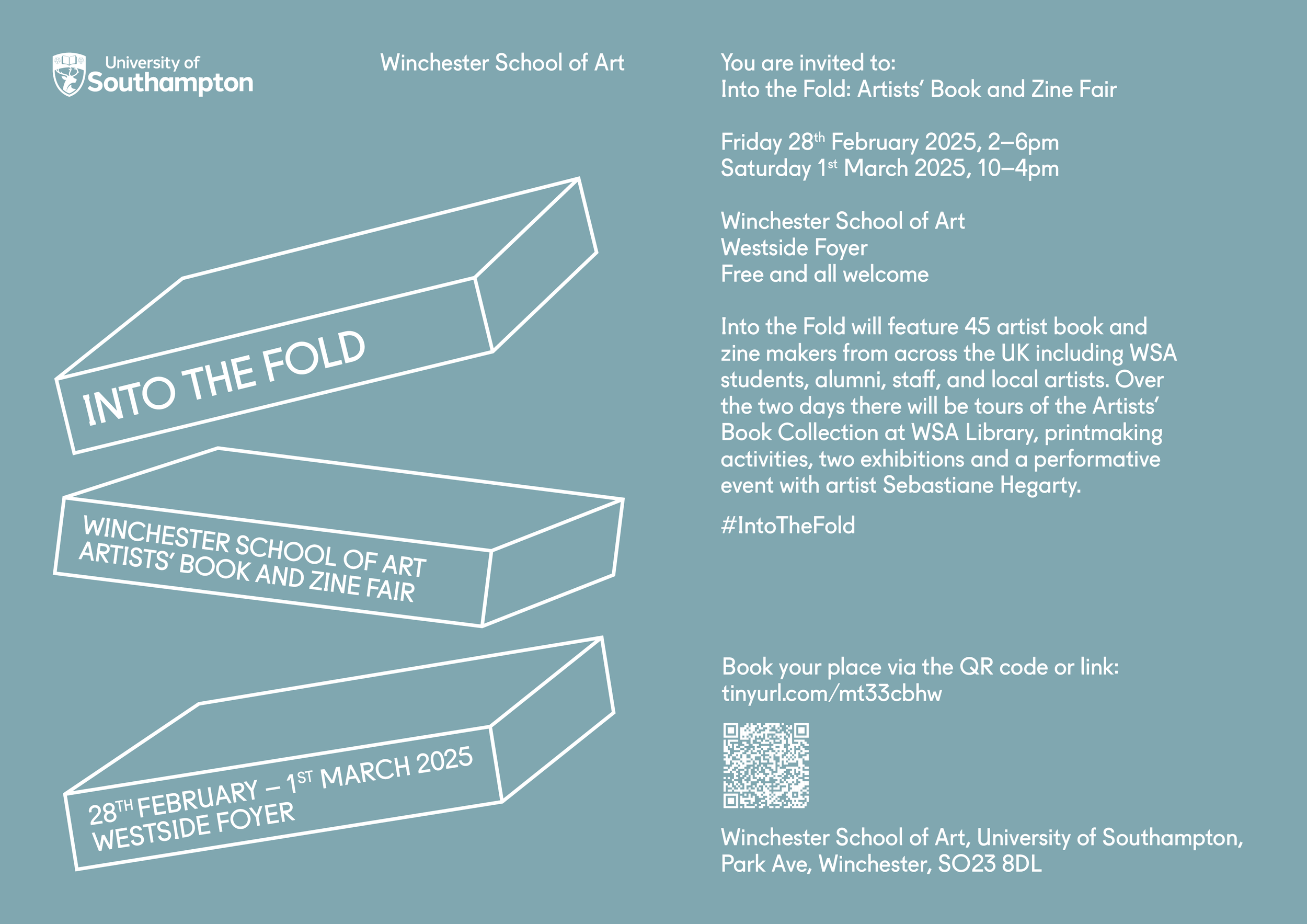 Into The Fold 2025 Friday 28th February - Saturday 1st March 