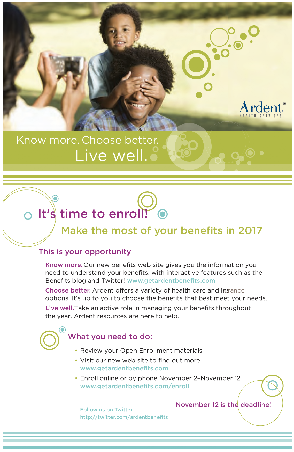Ardent Health Poster