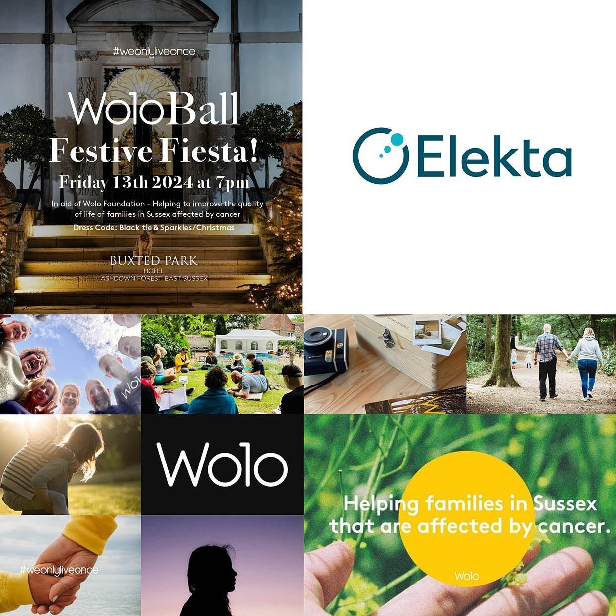 Just over 6 months to the big event 13th December is the WoloBall 2024

A massive thank you to one of our sponsors, @elekta_ - Your support is much appreciated.

Come and join @wolofoundation for a magical Christmas WoloBall - Festive Fiesta as we ta