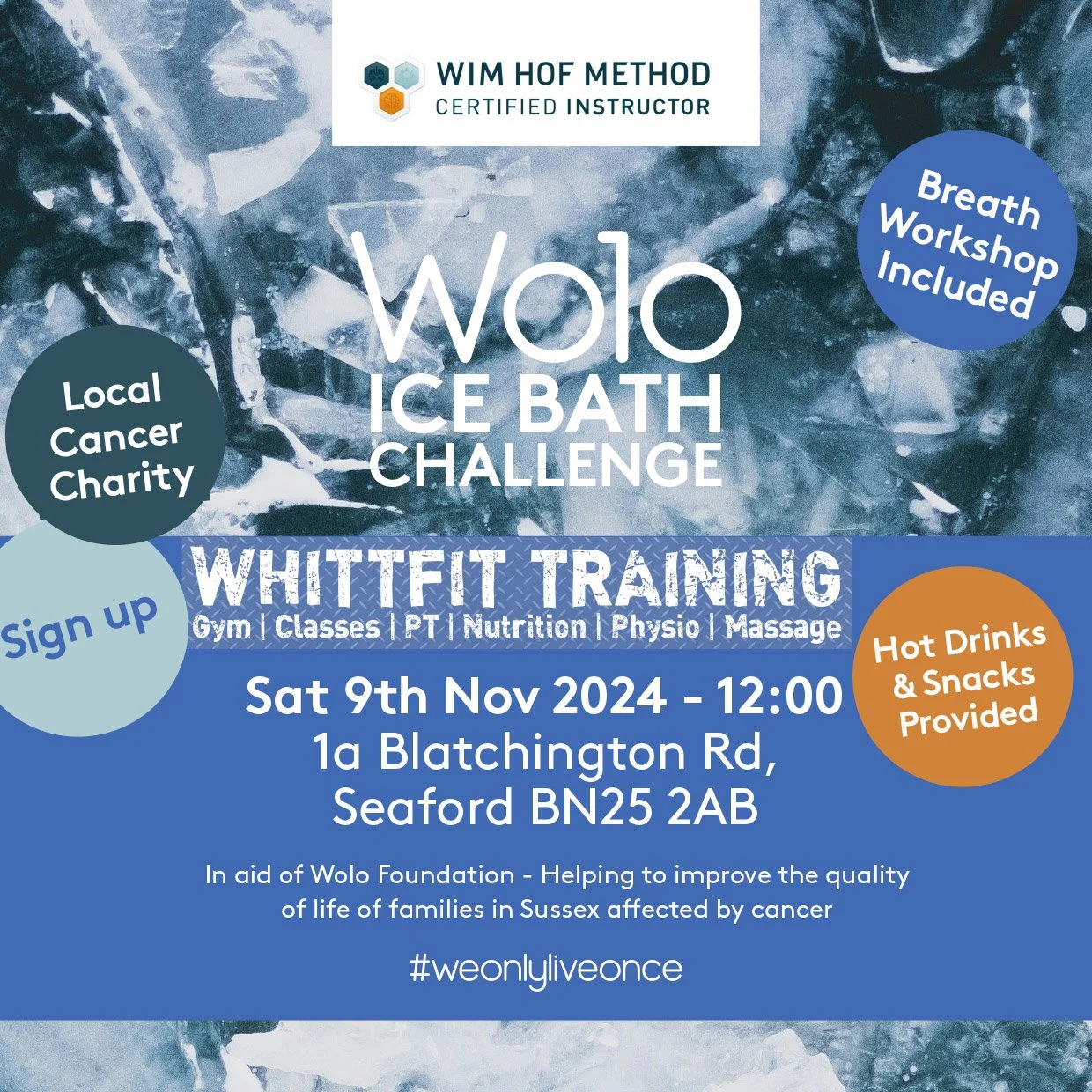 Whittfit and Wolo Ice-bath challenge
