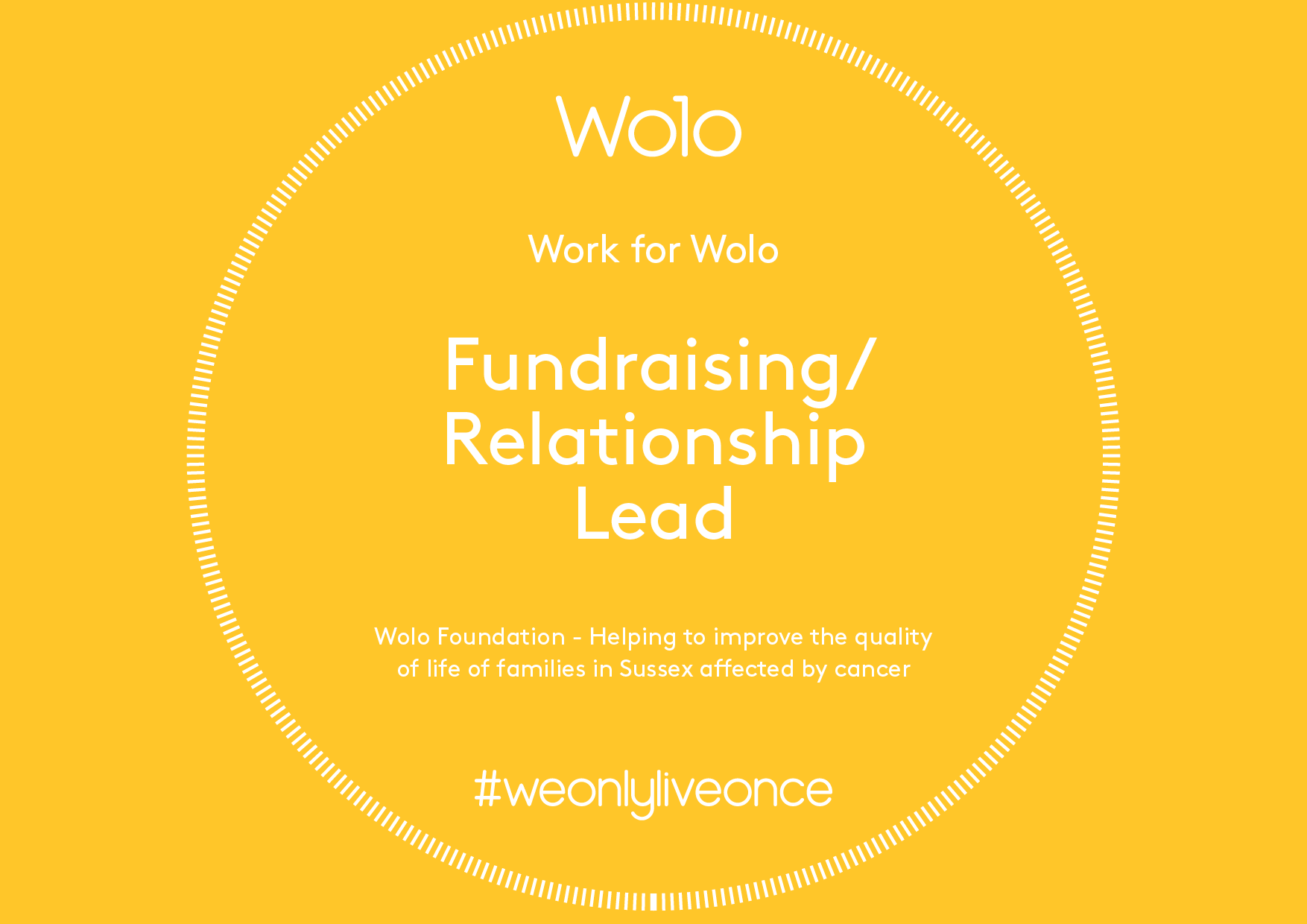Work for Wolo - Fundraising/Relationship Lead