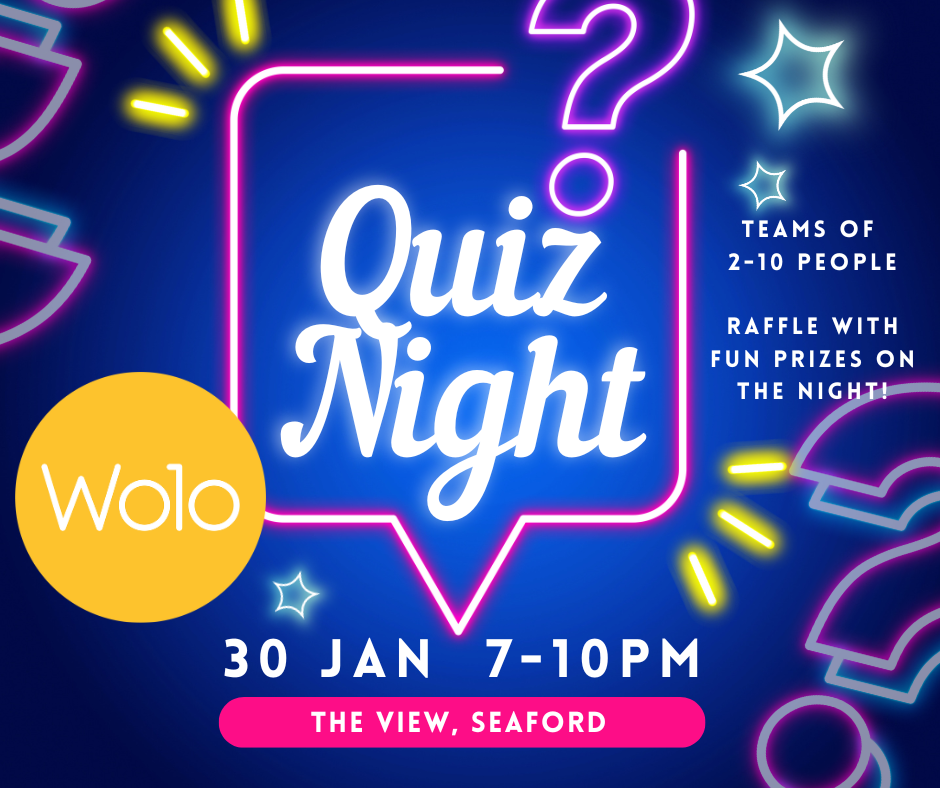 Wolo Quiz Night at The View, Seaford 