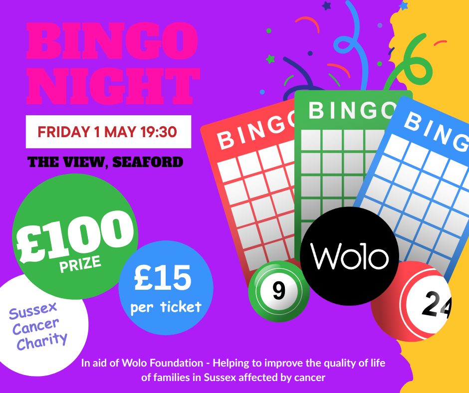 Wolo Bingo Night 1 May!  