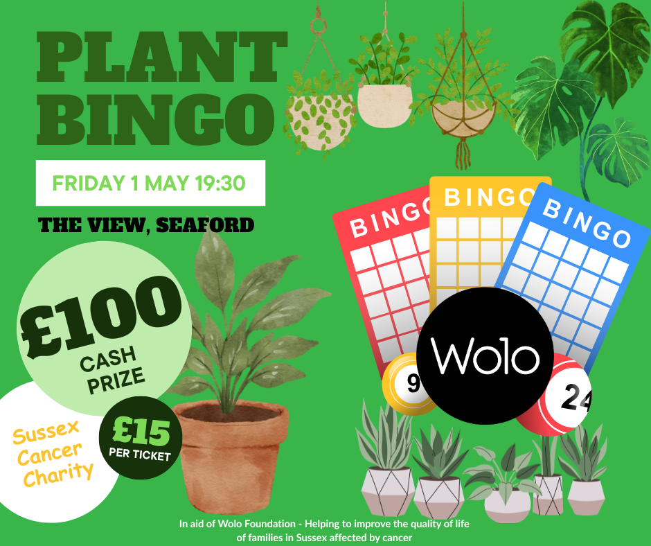 Wolo PLANT Bingo Night 1 May 2026!  