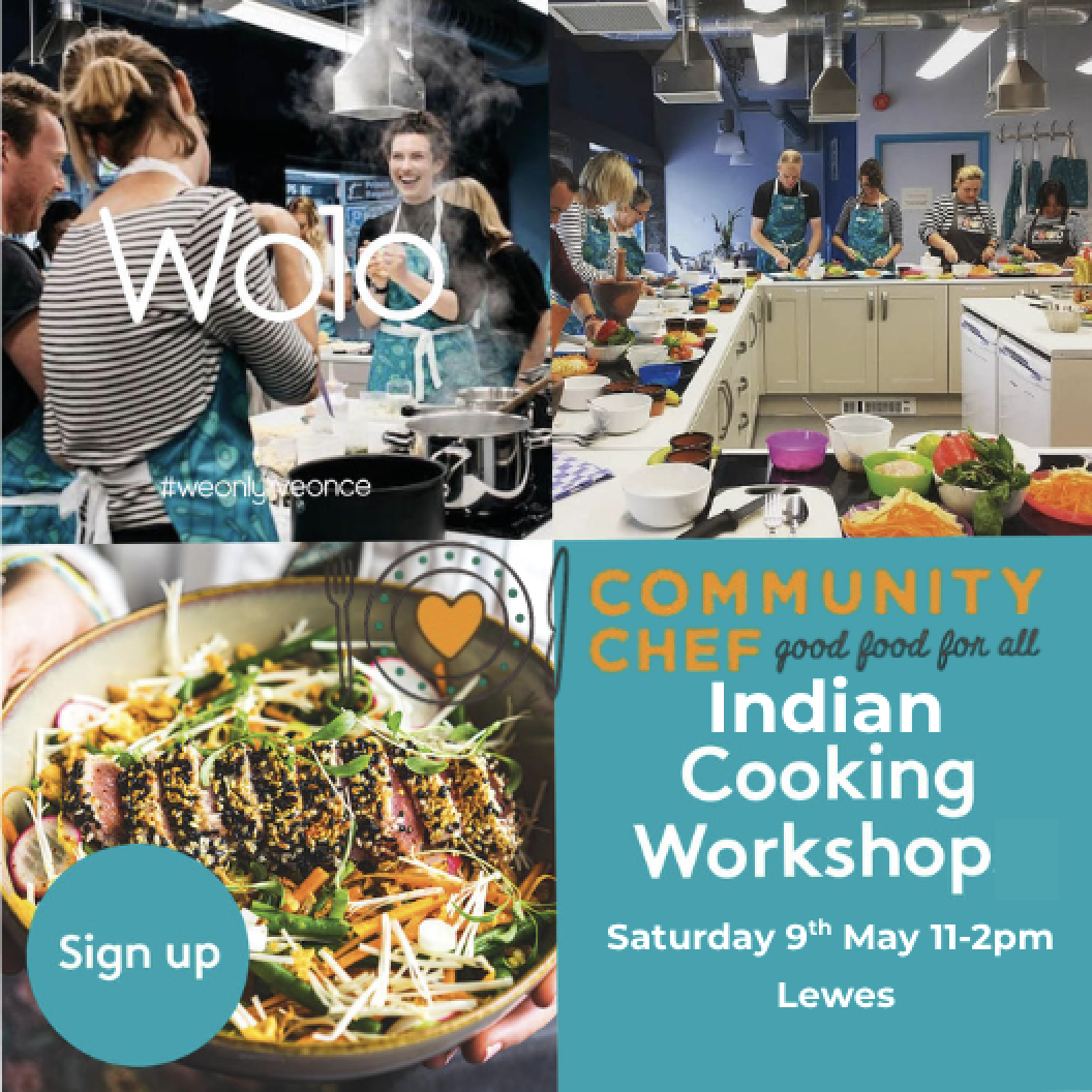 WOLO Indian Workshop at Lewes Community Kitchen