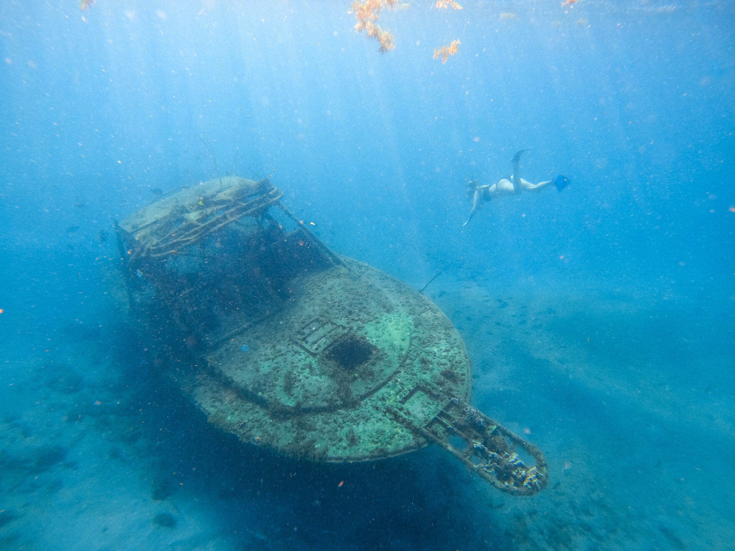 Shipwreck at the Blue Heron Bridge