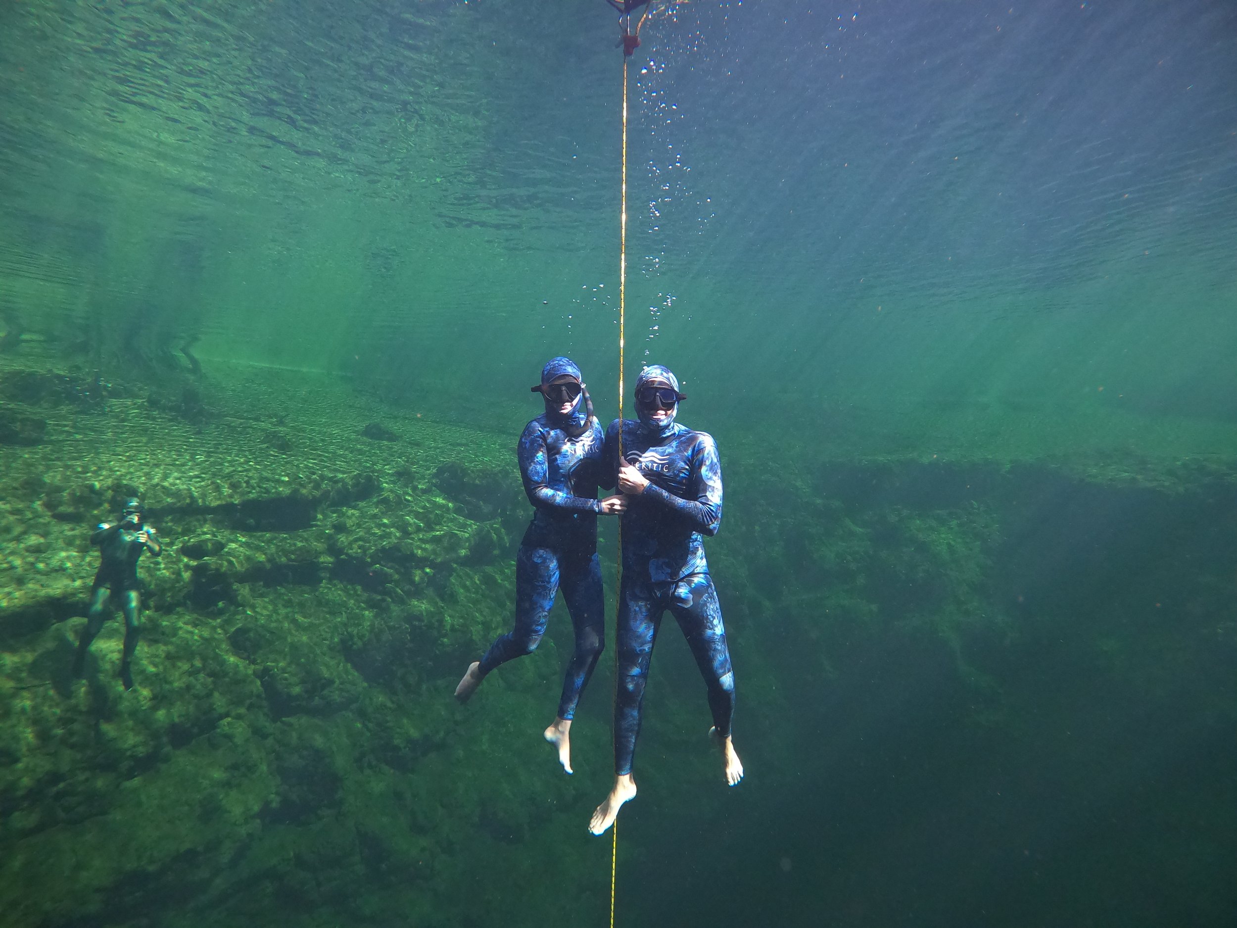 Freediving Troy Springs