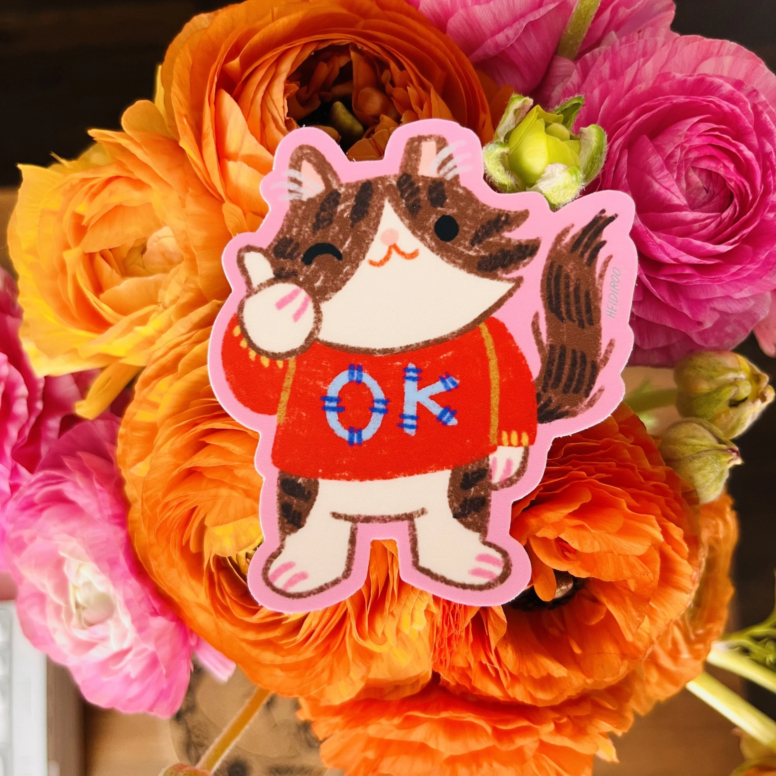 Momo OK Sticker