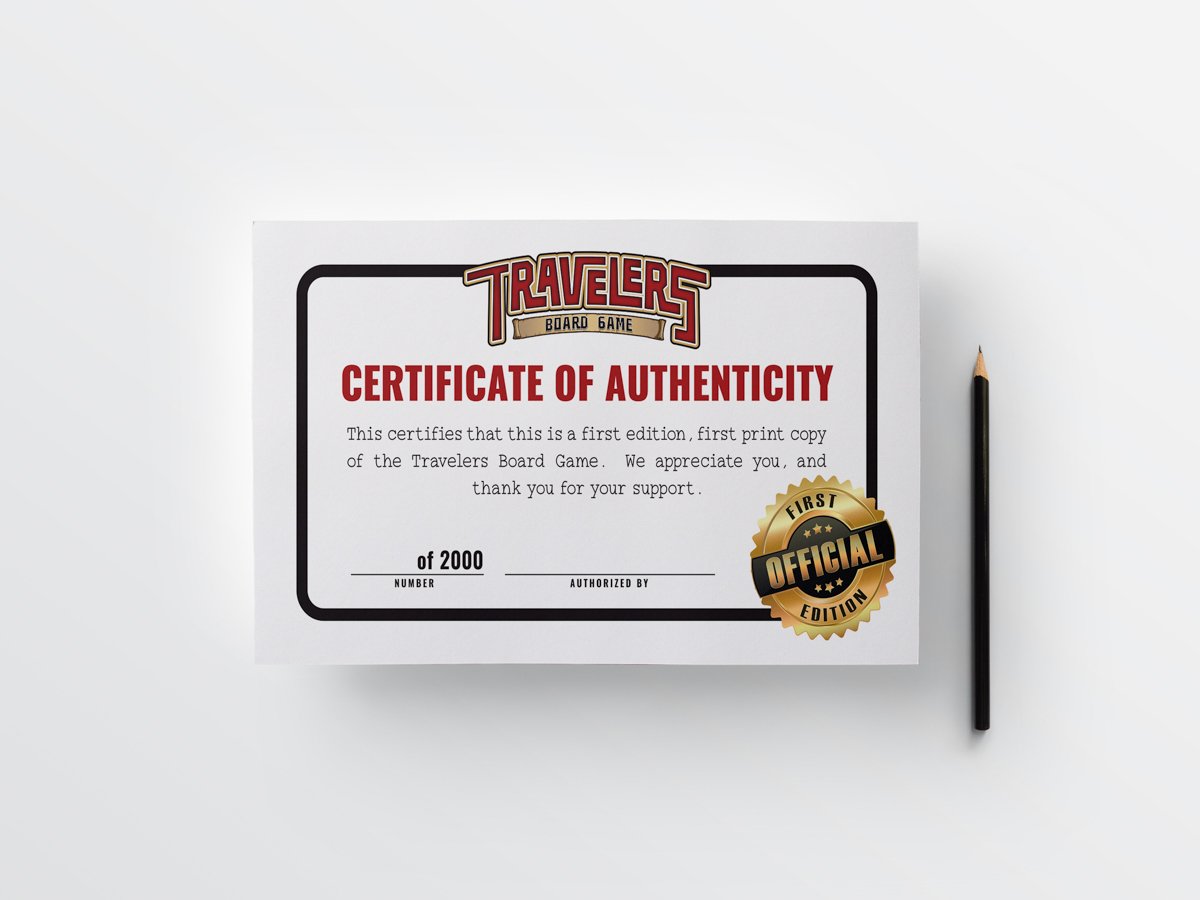 Certificate design for authentication.