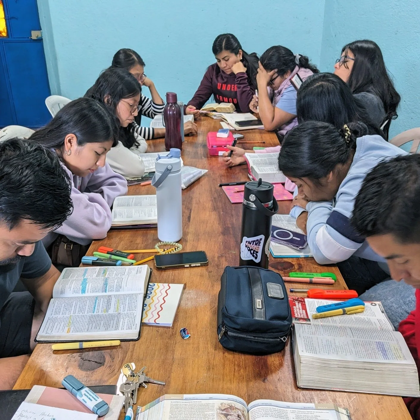 Happy New Year! We are starting year 9️⃣ of Chispas of Change off strong with staff training and Bible study these first two weeks. Will you lift us up in prayer as we learn how to better serve our students? 

We sent out the January prayer calendar 