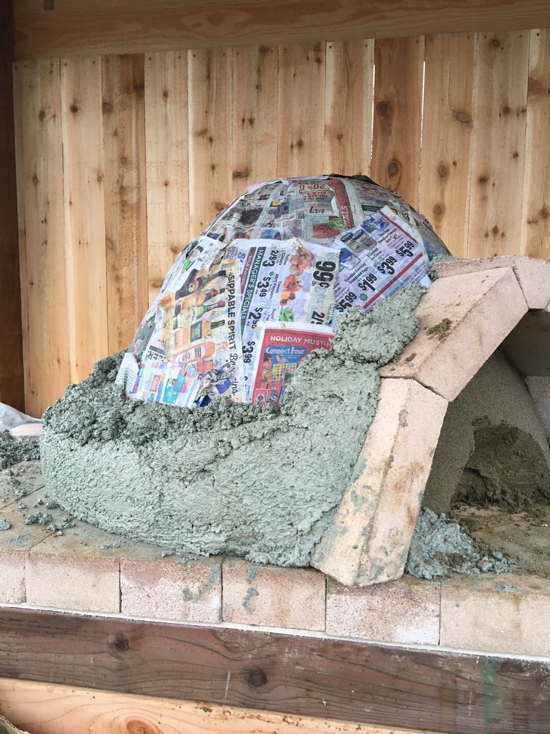 Sculpting the dome