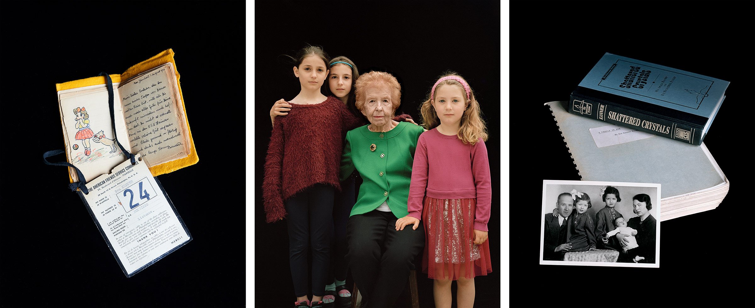   Generations: Portraits of Holocaust Survivors -    Eve Kanner Kugler (b.1931)  ©Jane Hilton     