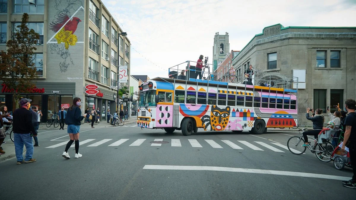 Scène mixbus