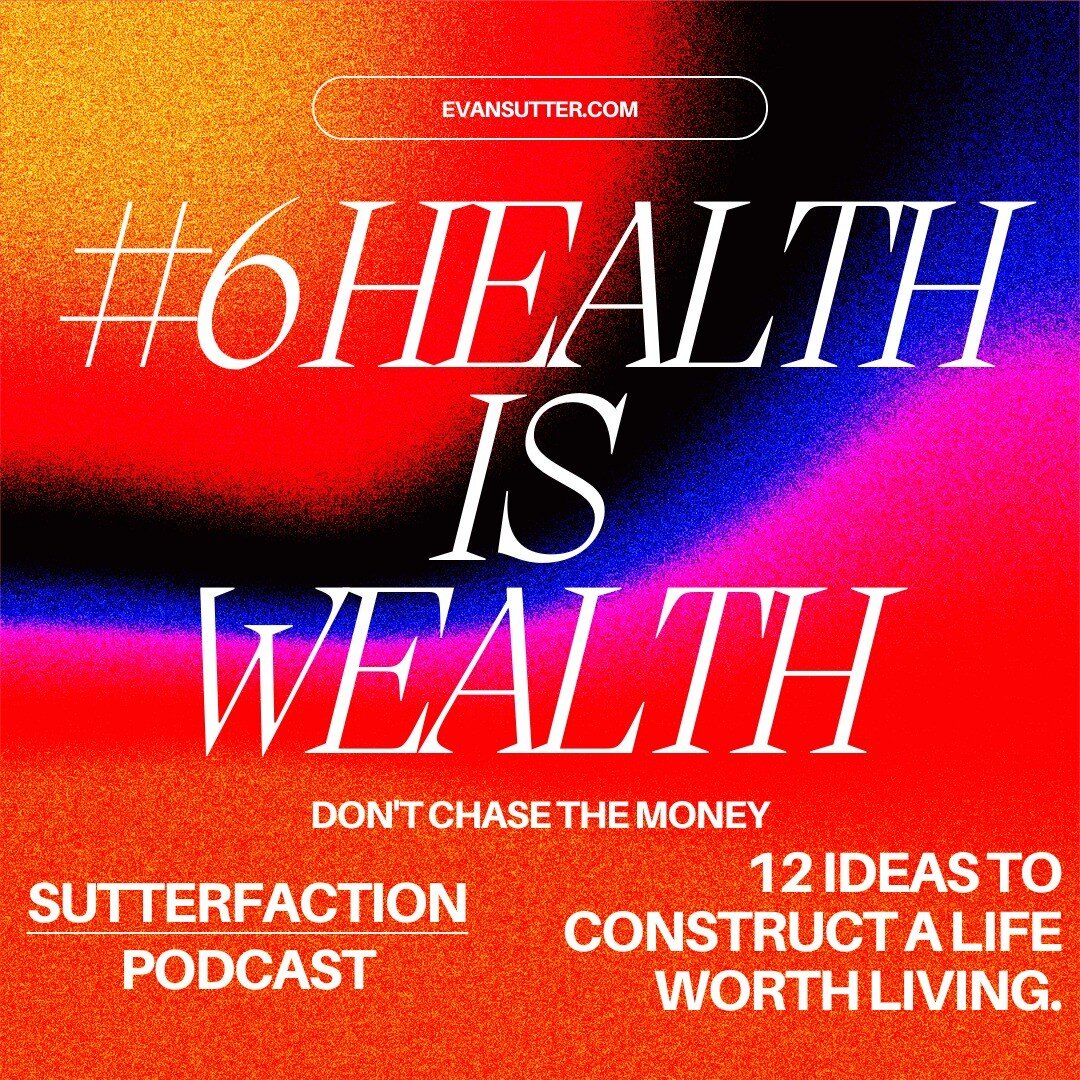 This is a very cool and important talk that will examine the wealth vs health conflict.

It will look at how to:

-Eat better, move better, think better
-Find balance
-Enjoy your life
-Create a new recipe for optimum physical and mental health.
-Find