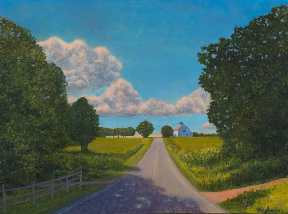 Pleasant Hill Road, Brunswick30” x 40” Oil on Canvas