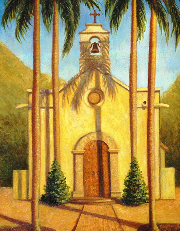 Our Lady of Mercy III 28” x 22” Oil on Canvas