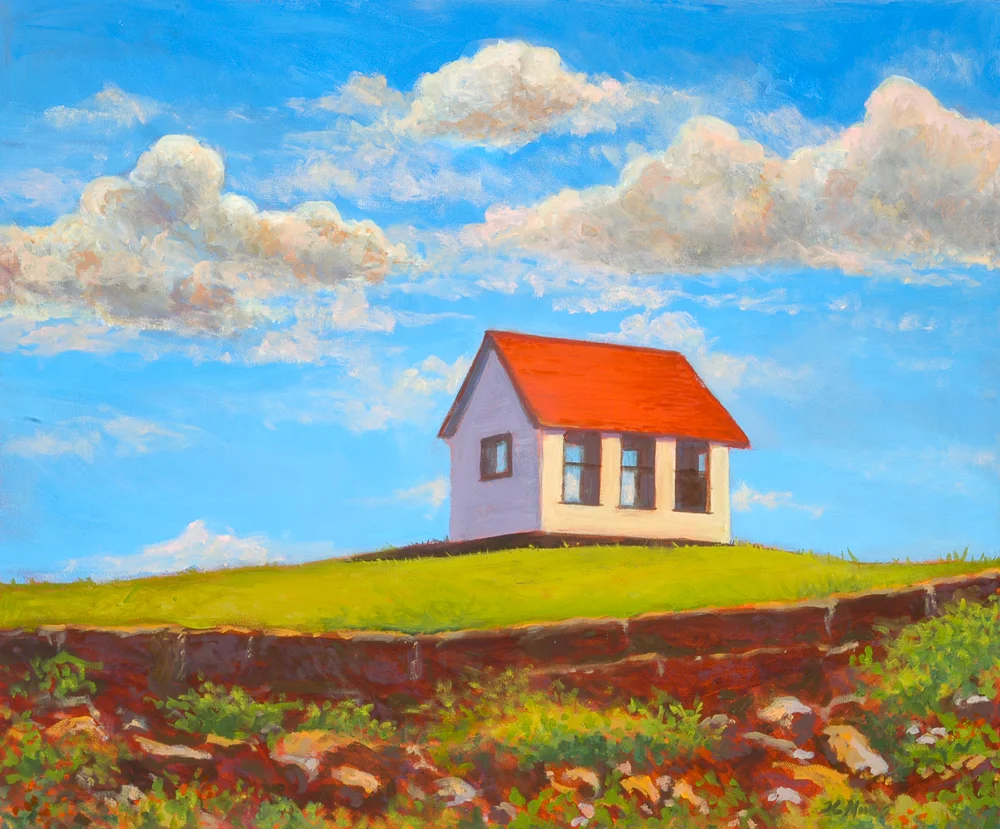 Upper Dam Pump House 16” x 20” Oil on Canvas
