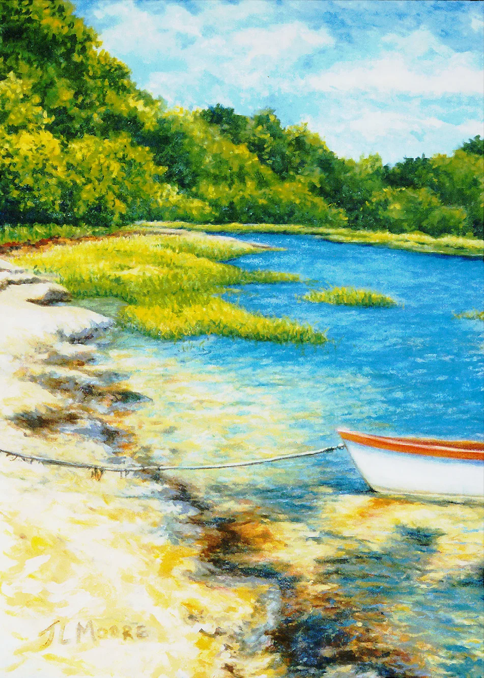 Old Town Landing29” x 21” Oil on Canvas